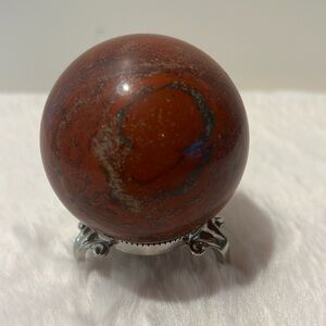 Red Jasper Sphere.